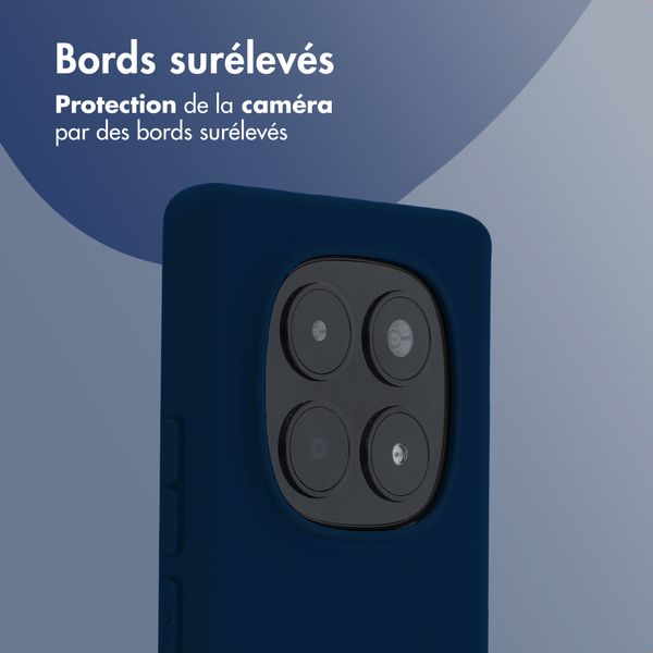 imoshion Coque Couleur Xiaomi Redmi Note 15 (5G) - Bleu foncé