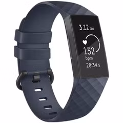 imoshion Bracelet silicone Fitbit Charge 3 / 4 - Bleu foncé