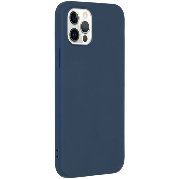 imoshion Coque Couleur Apple iPhone 12 (Pro) - Bleu foncé