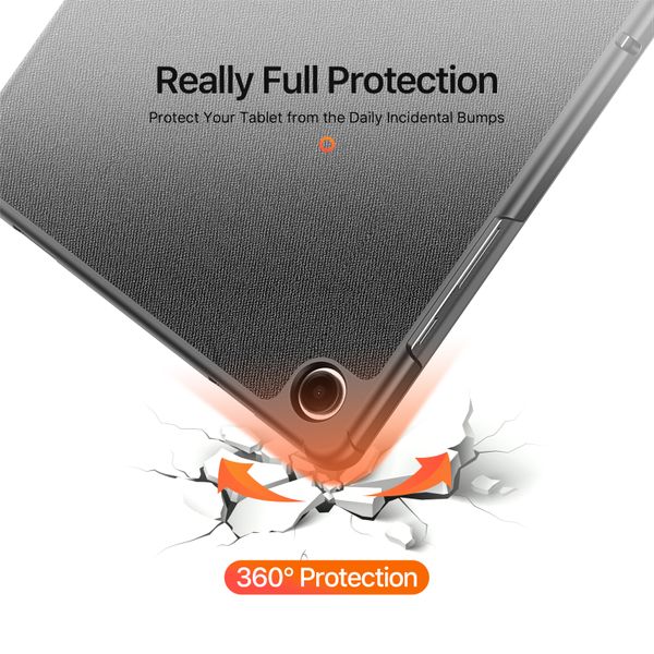 Dux Ducis Coque tablette Domo Samsung Galaxy Tab A11 Plus - Noir