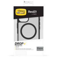 OtterBox Coque React MagSafe Apple iPhone 16 - Black Crystal