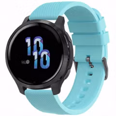 imoshion Bracelet en silicone flexible  - Connexion universelle 22 mm - Bleu clair