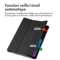 imoshion Coque tablette Trifold Xiaomi Pad 7 / 7 Pro / 8 / 8 Pro - Noir