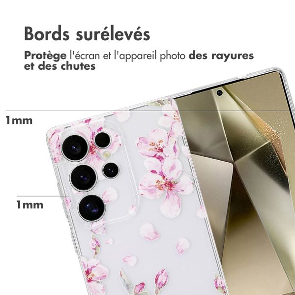 imoshion Coque Design Samsung Galaxy S25 Ultra - Blossom Watercolor