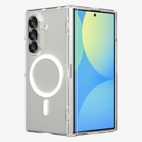 Spigen Coque Ultra Hybrid Pro MagFit Samsung Galaxy Z Fold 7 - Clear / White