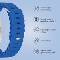 Accezz Bracelet Ocean Apple Watch | 44/45/46/49 mm - Royal Blue