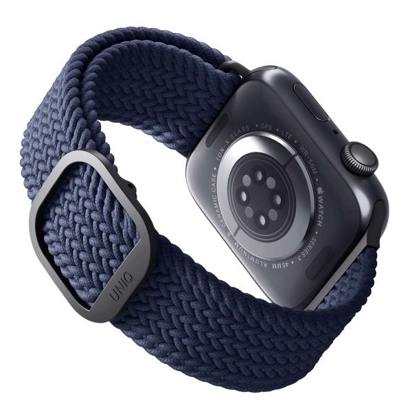 Uniq Bracelet tressé Aspen Apple Watch | 38/40/41/42 mm - Oxford Blue