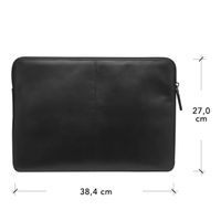 dbramante1928 Skagen Pro - Pochette ordinateur 14 pouces - Cuir véritable - Apple MacBook Air 15 pouces - Black