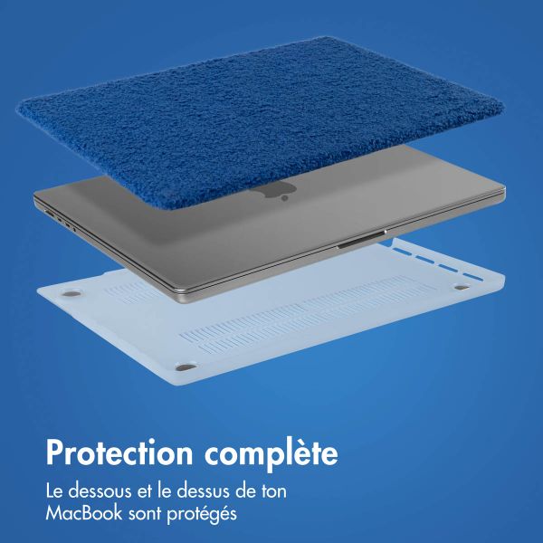 imoshion Teddy Hard Cover Apple MacBook Air 13 pouces (2018-2020) - Cobalt Blue