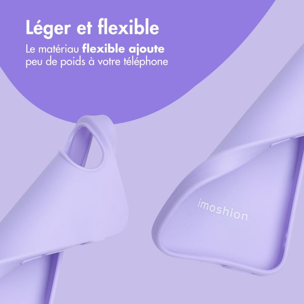 imoshion Coque Couleur Apple iPhone 17e / 16e - Tropical Violet