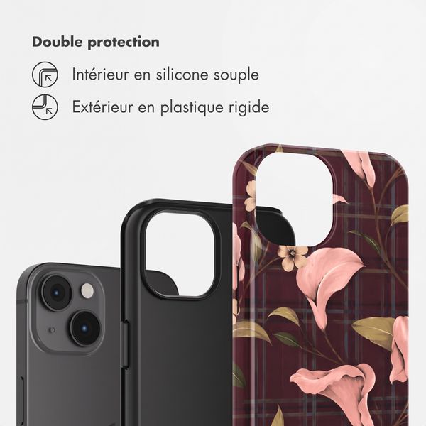 Selencia Coque arrière Vivid Apple iPhone 14 - Autumn Muse