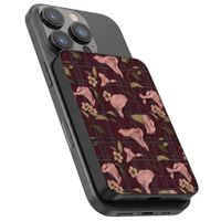Selencia Powerbank Vivid 5 000 mAh - MagSafe et Qi - Black / Autumn Muse