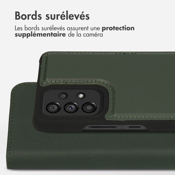 Accezz Premium Leather 2 in 1 Wallet Bookcase Samsung Galaxy A53 - Vert