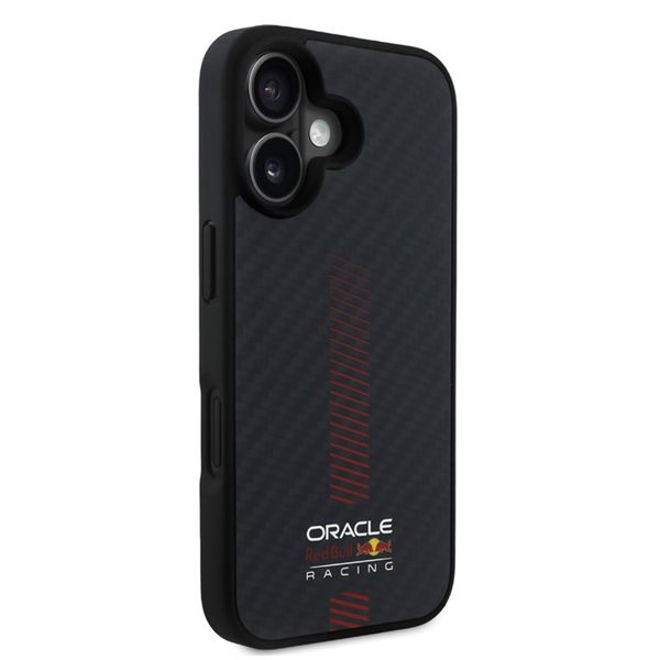 Red Bull Racing Coque Powerbar MagSafe Apple iPhone 16 - Noir