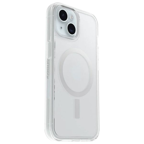 OtterBox Coque Symmetry MagSafe Apple iPhone 17e / 16e / 15 / 14 / 13 - Clear