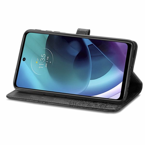 imoshion Etui de télephone Mandala Motorola Moto G51 - Noir