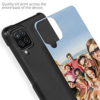 Concevez votre propre coque rigide Samsung Galaxy A12 - Noir