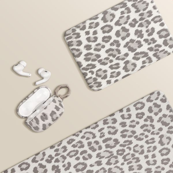Selencia Coque liseuse Sabi avec imprimé léopard Kobo Clara Colour / Clara BW - Soft Ivory