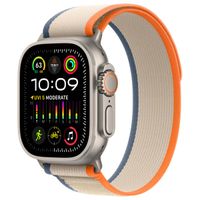 Apple Bracelet Trail Loop Apple Watch | 44/45/46/49 mm - Taille S/M - Orange & Beige