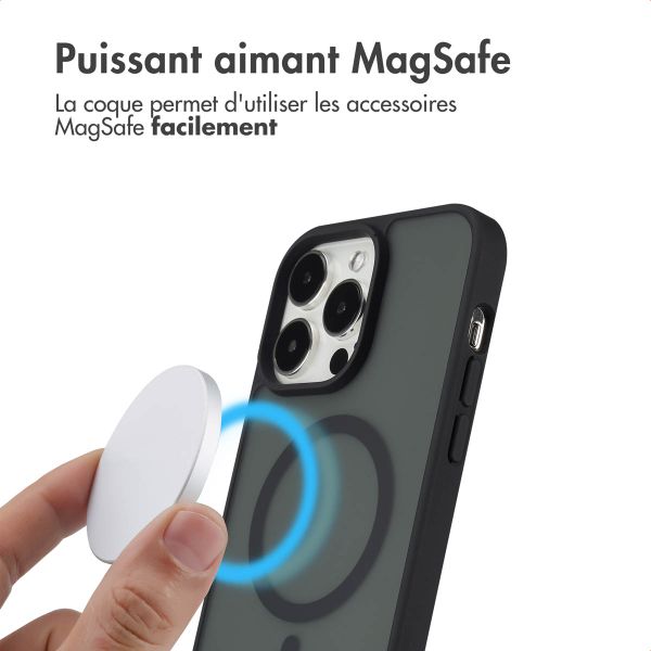 imoshion Coque Color Guard avec MagSafe Apple iPhone 14 Pro Max - Noir