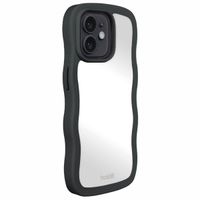 Holdit Coque Wavy Apple iPhone 12 (Pro) - Black / Mirror