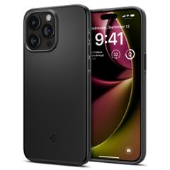 Spigen Coque Thin Fit Apple iPhone 15 Pro Max - Noir
