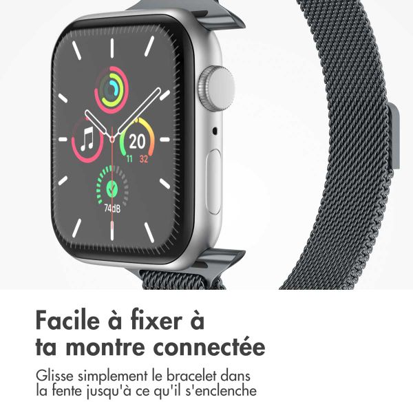 imoshion Bracelet slim Milanese Apple Watch | 38/40/41/42 mm - Indigo