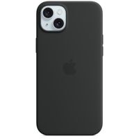 Apple Coque en silicone MagSafe Apple iPhone 15 Plus - Black