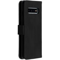 imoshion Étui de télephone portefeuille de luxe Samsung Galaxy S10 - Noir