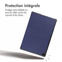 imoshion Coque tablette Trifold Lenovo Tab M10 (3rd gen) - Bleu foncé