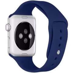 imoshion Bracelet sport en silicone Apple Watch | 44/45/46/49 mm - Bleu foncé