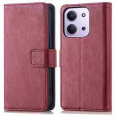 imoshion Étui de télephone portefeuille de luxe Xiaomi Redmi 15C (5G) - Bordeaux