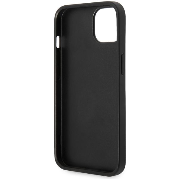 Guess Coque 4G Metal Logo Backcover Apple iPhone 14 - Gris