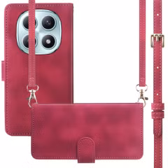 imoshion Etui de télephone portefeuille avec cordon Xiaomi Redmi Note 15 (4G) - Rouge