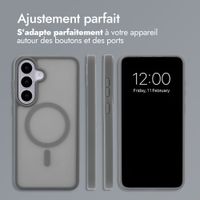 imoshion Coque Color Guard avec MagSafe Samsung Galaxy S26 FE / S25 FE - Gris