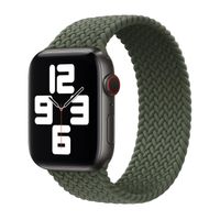Apple Bracelet Solo tressé Apple Watch | 44/45/46/49 mm - Taille 5 - Inverness Green