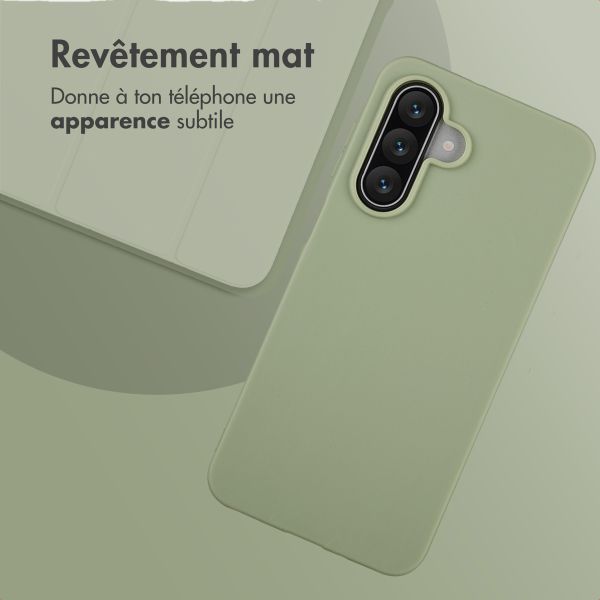 imoshion Coque Couleur Samsung Galaxy A17 (5G) / (4G) - Olive Green