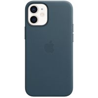 Apple 4 Pack Coque Leather Apple iPhone 12 Mini - Red + Saddle Brown + Baltic Blue + Black