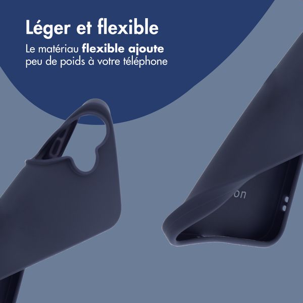 imoshion Coque Couleur Samsung Galaxy A37 (5G) - Bleu foncé