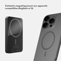 Selencia Powerbank Vivid 5 000 mAh - MagSafe et Qi - Black / Check This Olive