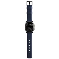 Nomad Bracelet robuste FKM Apple Watch | 44/45/46/49 mm - Noir / Bleu