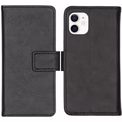 imoshion Étui de télephone portefeuille de luxe Apple iPhone 12 Mini - Noir