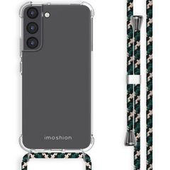 imoshion Coque arrière transparente avec cordon Samsung Galaxy S22 Plus - Green Multi Color