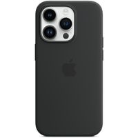 Apple Coque en silicone MagSafe Apple iPhone 14 Pro - Midnight