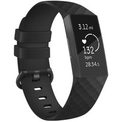 imoshion Bracelet silicone Fitbit Charge 3 / 4 - Noir