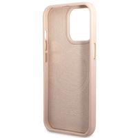 Guess Coque 4G Logo Monogram MagSafe Apple iPhone 14 Pro Max - Rose