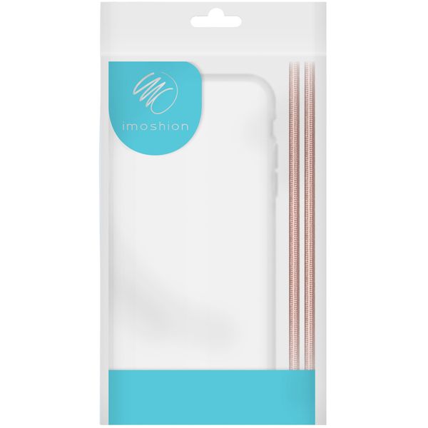 imoshion Coque arrière transparente avec cordon Apple iPhone 8 Plus / 7 Plus - Rose Doré