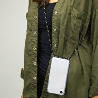 imoshion Coque arrière transparente avec cordon Apple iPhone 11 - Noir & Doré