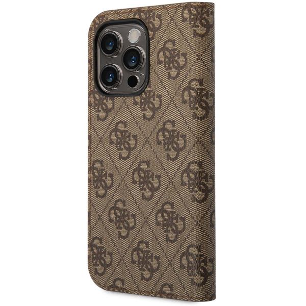 Guess Coque 4G Logo Apple iPhone 14 Pro - Marron