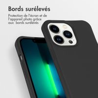 imoshion Coque de couleur avec cordon amovible Apple iPhone 13 Pro - Noir
